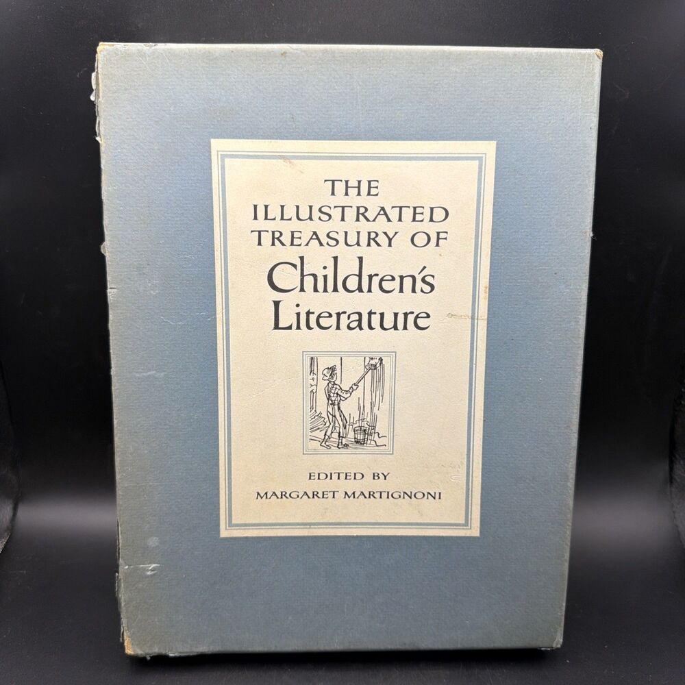 1955 Illustrated Treasury of Children’s Literature Margaret Martignoni Slipcase
